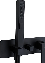 Allen Brau Смеситель для душа Infinity 5.21011-31 (с внутренней частью, 2 хода) черный матовый – фотография-6